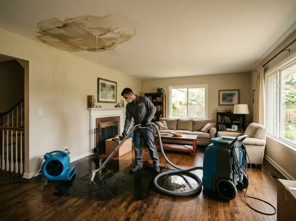 attic-pipe-burst-ceiling-drip-008 — frequently asked questions, Water Damage Restoration & Carpet Care in Lecanto, FL